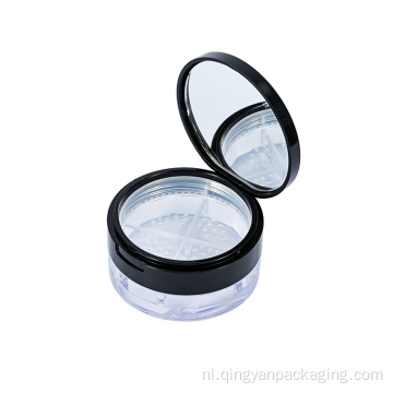 Lege plastic cosmetische verpakking Losse Poeder Plastics Jar